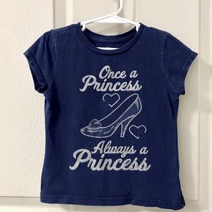 Disney Once A Princess Always A Princess Shirt 3T